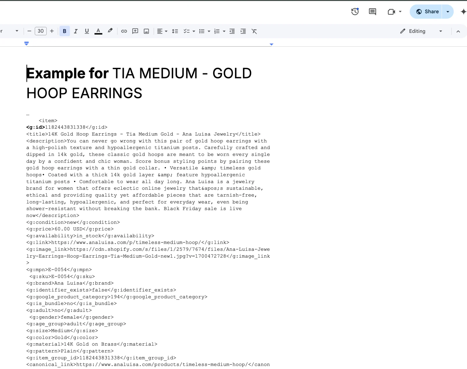 On-page optimisation